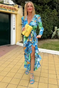 Vssenorita Watercolour Dress