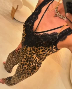 Vsstring Leopard Top