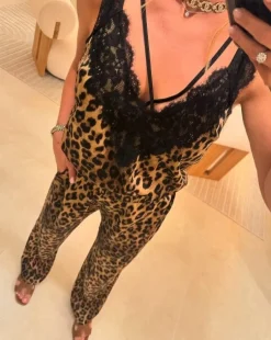 Vsstring Leopard Top