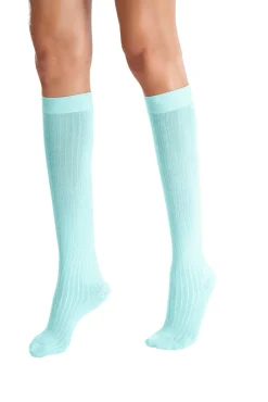 Wdshimmer Rib Knee-highs34427