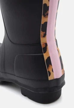 Womens Original Tall Leopard Backstrap Hfrw0004261blk