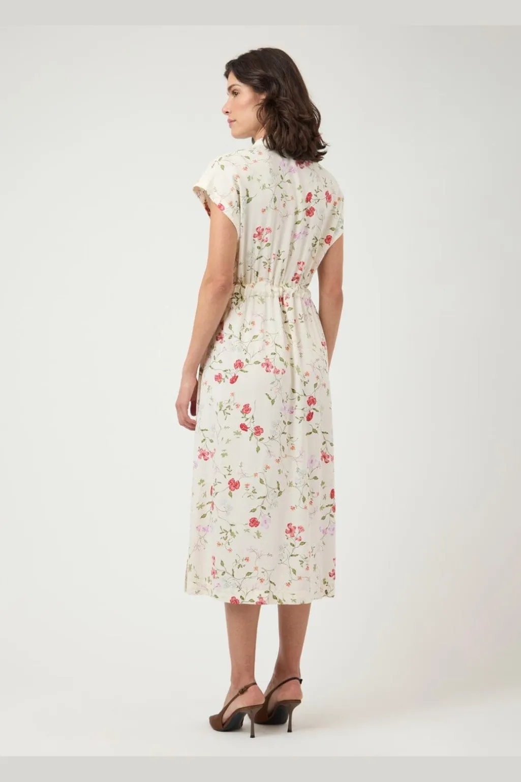 Yasasina Midi Belt Dress