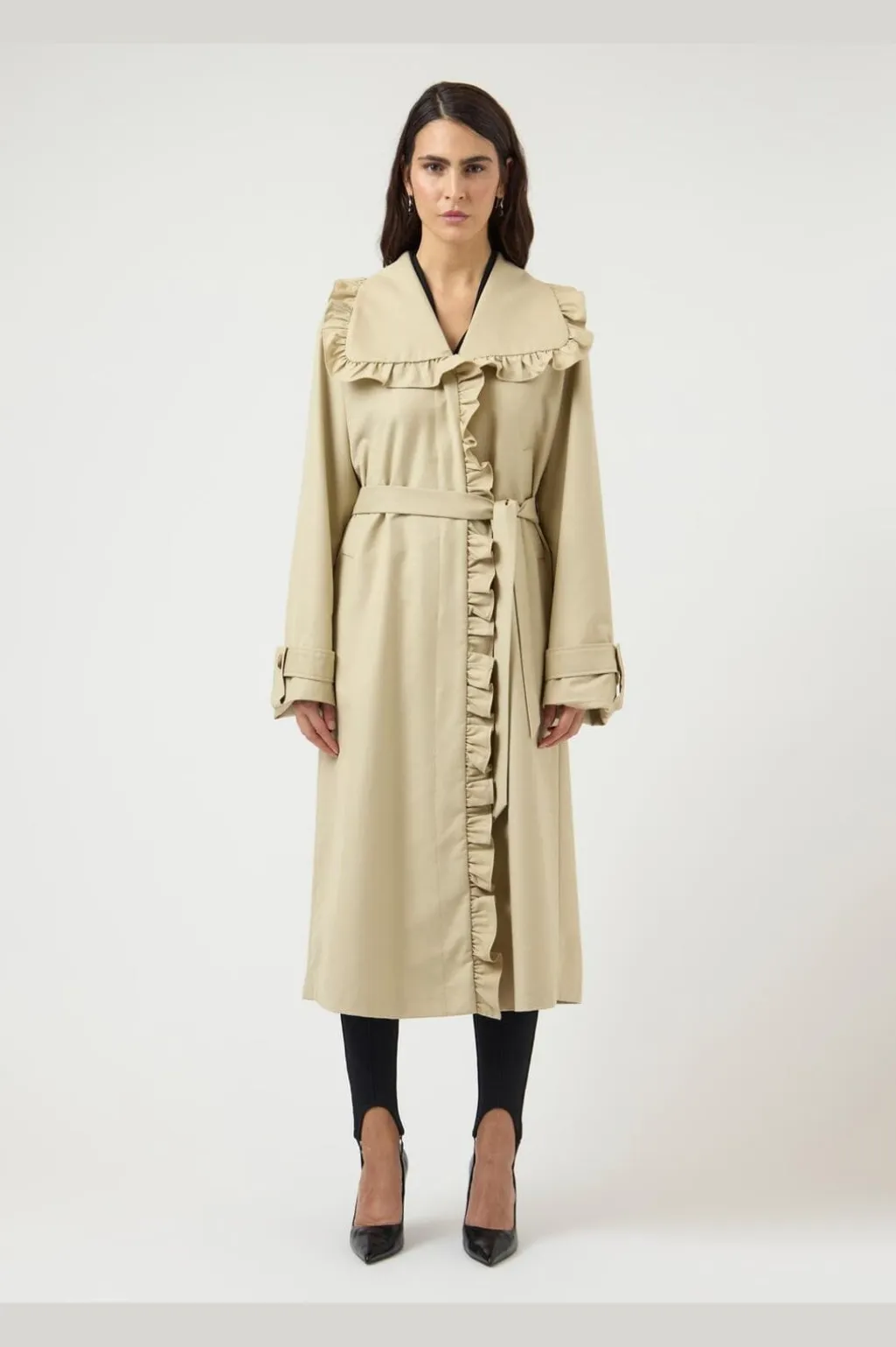 Yaselsana Ls Long Trenchcoat