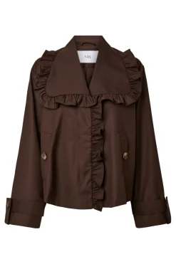 Yaselsana Ls Short Trenchcoat
