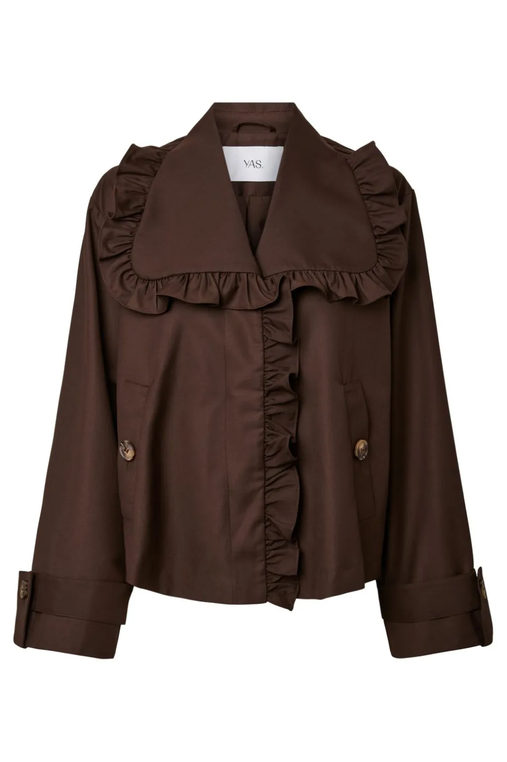 Yaselsana Ls Short Trenchcoat