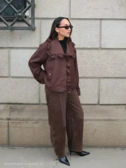 Yaselsana Ls Short Trenchcoat