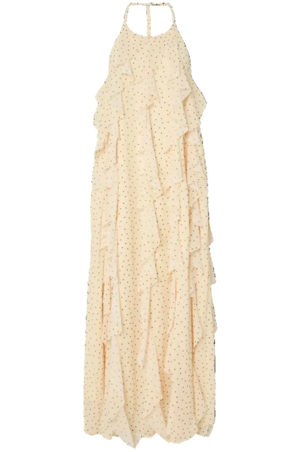Yasfinillo Halterneck Long Dress