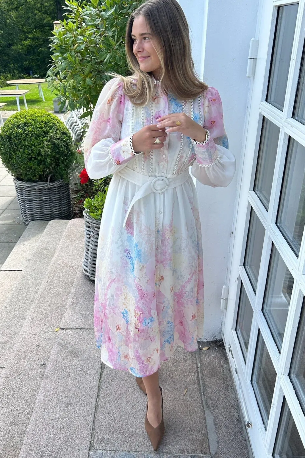 Yasflorence Ls Long Dress