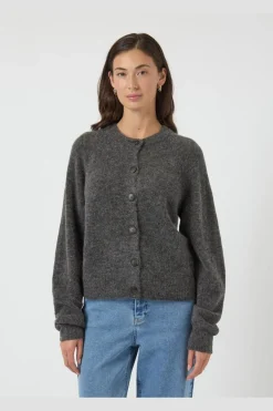 Yasjohi Ls Wool Blend Cardigan