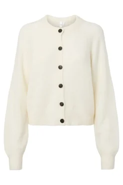 Yasjohi Ls Wool Blend Cardigan