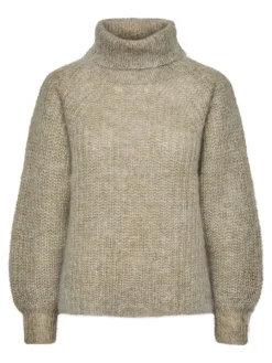 Yaslambi Ls Knit Rollneck Pullover