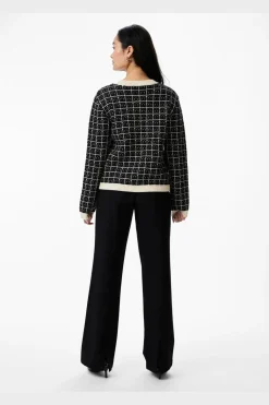 Yaslivia Ls Short Knit Cardigan