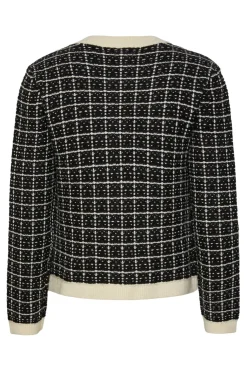 Yaslivia Ls Short Knit Cardigan