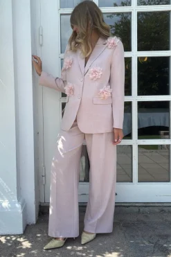 Yasmimi Ls Flower Blazer