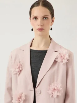 Yasmimi Ls Flower Blazer