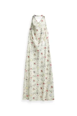 Yaspella Halterneck Long Dress