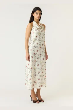Yaspella Halterneck Long Dress