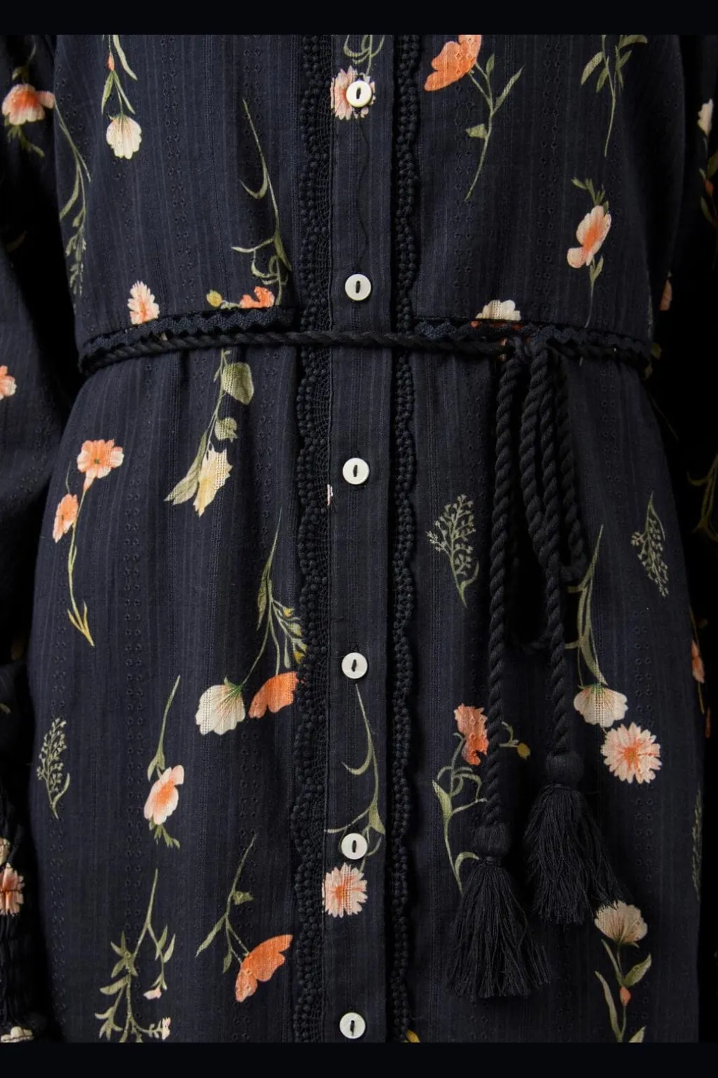 Yassomelli Ls Long Shirt Dress