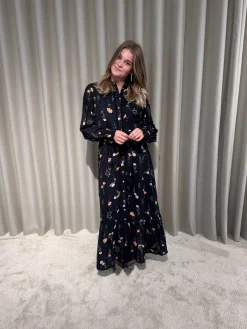Yassomelli Ls Long Shirt Dress