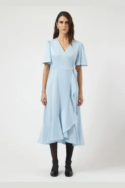 Yasthea 2/4 Midi Wrap Dress