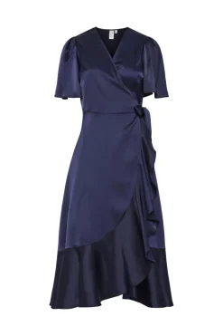 Yasthea 2/4 Midi Wrap Dress