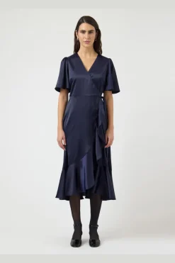 Yasthea 2/4 Midi Wrap Dress