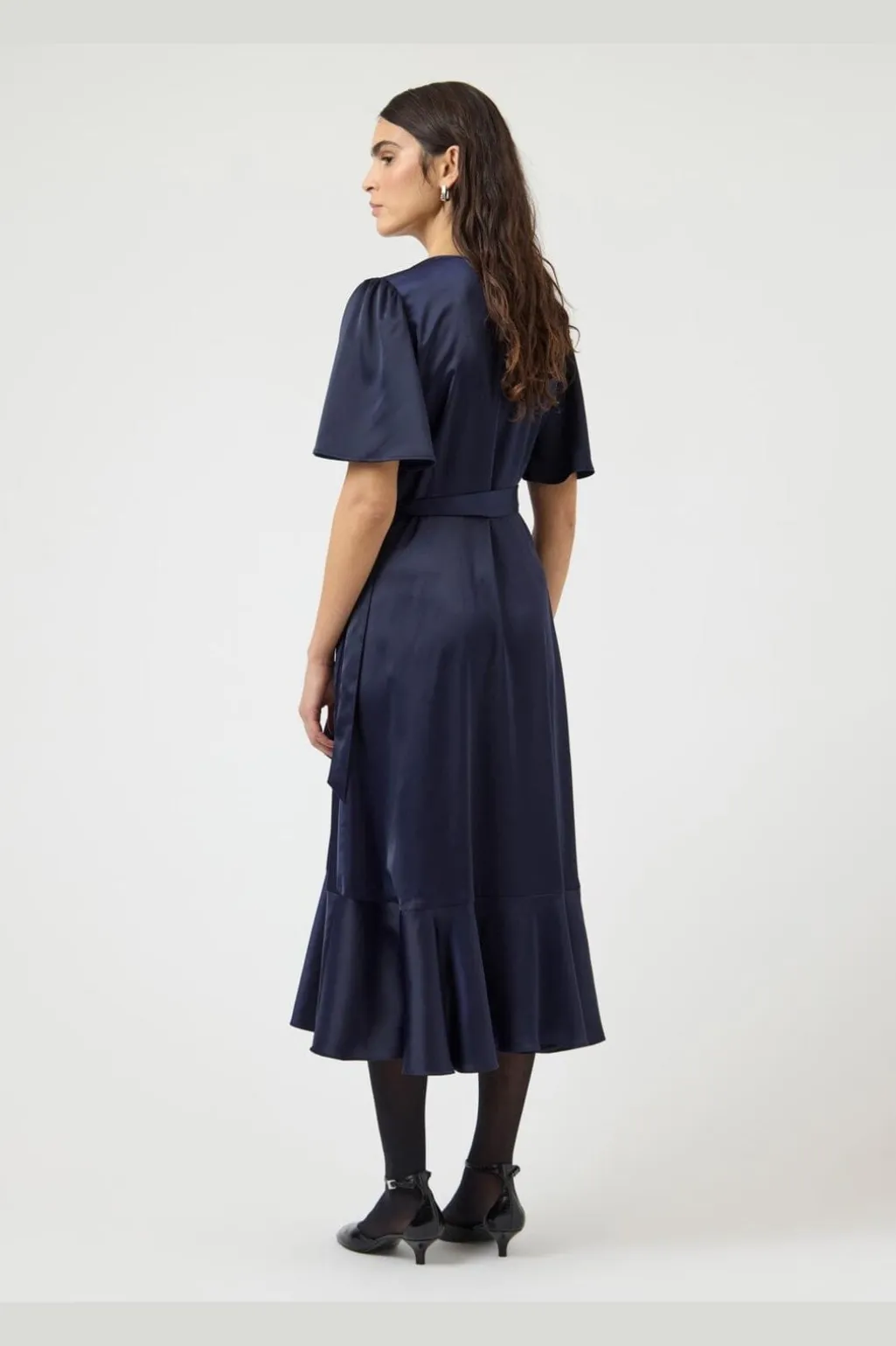 Yasthea 2/4 Midi Wrap Dress